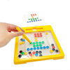 MAGNETYCZNA TABLICA LOGICZNA MONTESSORI DLA DZIECI KARTY DOPASOWYWANIE 