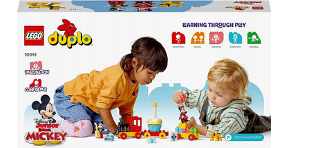 LEGO DUPLO 10941 urodzinowy pociąg myszek Mini i Miki