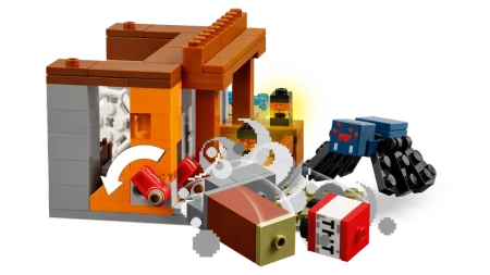 LEGO Minecraft 21269 Wyprawa do pancernikowej kopalni
