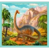 Puzzle 10w1 W świecie dinozaurów dinozaury Trefl