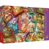 Puzzle 1000 elementów Tea Time Biurko pełne inspiracji Trefl