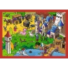 Puzzle 4w1 Podróże Treflików Rodzina Treflików
