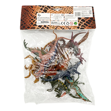Dinozaury 12 sztuk zestaw figurek 