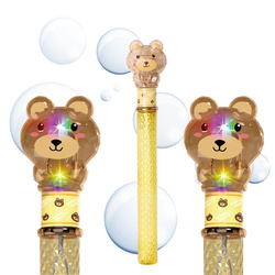 Świecący miecz bańki mydlane różdżka zwierzątko stick bubble