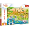 Puzzle 24 MAXI Bobaski i Miś Safari Trefl