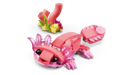 LEGO Creator 31170 dzikie zwierzęta różowy flaming papuga aksolotl