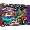 Puzzle 1000 elementów Tea Time Garaż kolekcjonera samochodów Trefl