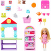 Barbie Chelsea zestaw sklepik z zabawkami HNY59 akcesoria 