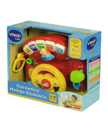 VTECH KIEROWNICA MAŁEGO RAJDOWCA INTERAKTYWNA