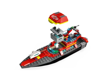 LEGO City 60373 Łódź strażacka