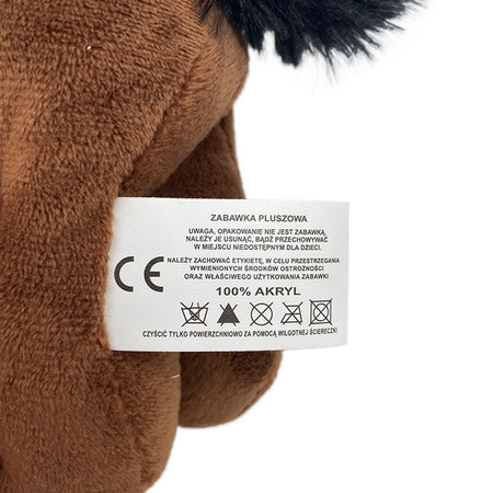 PLUSZOWY KONIK W TOREBCE DŻINSOWEJ I LOVE HORSE PRZYTULANKA DO PRZENOSZENIA