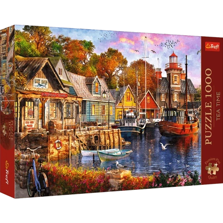 Puzzle Premium Plus Quality 1000 el. Tea Time: Nadmorski zakątek