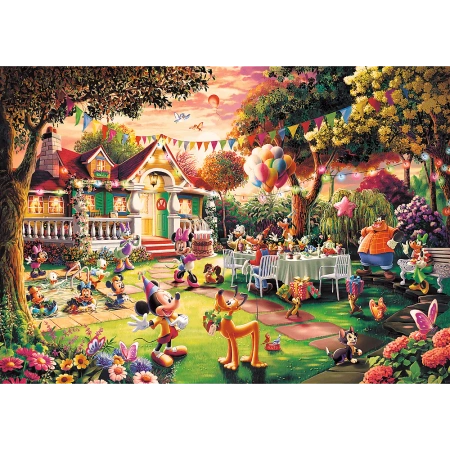 Puzzle Premium Plus Quality, Przyjęcie urodzinowe Myszki Mickey 1000 el.