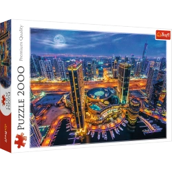 PUZZLE 2000 Światła Dubaju 27094 Trefl