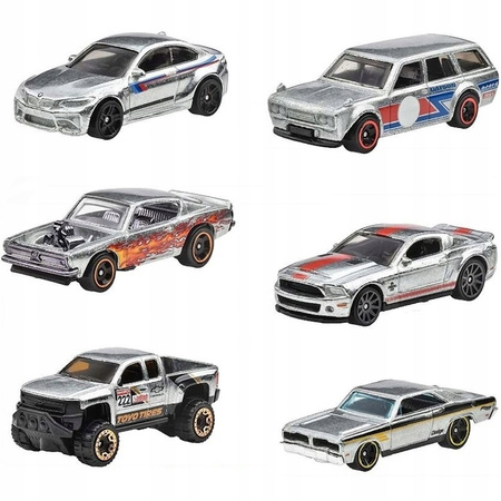 HW Hot Wheels ZAMAC 6 aut zestaw kolekcjonerski