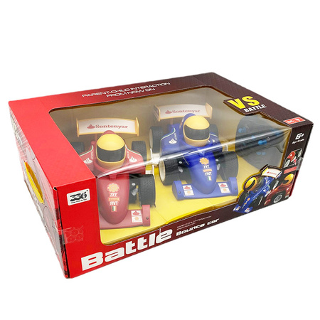 Zderzające się wyścigówki F1 R/C x2 2.4GHz Battle Bounce