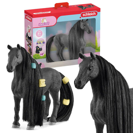 SCHLEICH PIĘKNA KLACZ CRIOLLO DEFINITIVO KOŃ CZESANIE STYLIZOWANIE WŁOSÓW