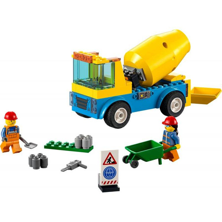 Klocki LEGO 60325 City Ciężarówka z betoniarką