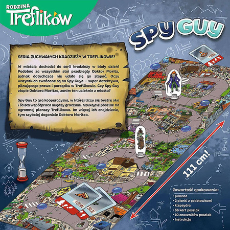 Gra Spy Guy Szpieg Trefliki gra planszowa Trefl