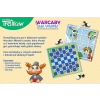 Gra planszowa Warcaby i młynek Rodzina Treflików