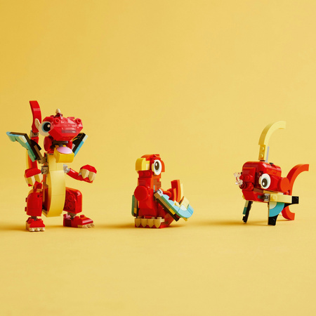 LEGO Creator 31145 Czerwony smok 3w1