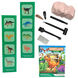 SKAMIELINA Z DINOZAUREM WYKOPALISKA DINO SPINKI MAŁY ARCHEOLOG ODKRYWCA