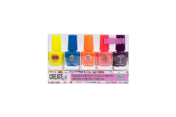 CREATE IT! lakier do paznokci neon 5-pak DLA DZIECI