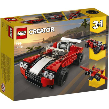 Klocki LEGO 31100 Creator 3 w 1 Samochód sportowy