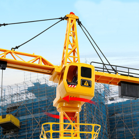 Dźwig R/C 99 cm Tower Crane sterowany pilotem ze światłem