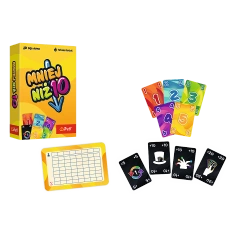 Gra karciana Mniej niż 10 towarzyska Trefl