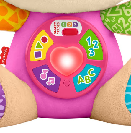 Fisher Price siostrzyczka szczeniaczka uczniaczka interaktywna plusz JFD36
