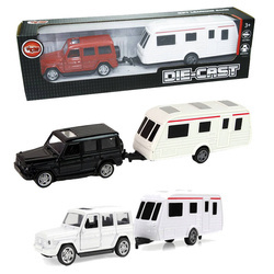 PRZYCZEPA KEMPINGOWA KAMPER Z AUTEM JEEP TERENOWE