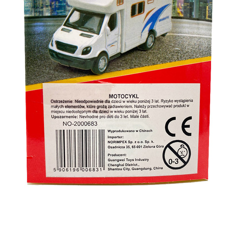 MOTOR TERENOWY MODERN CITY CROSS ZABAWKA MOTOCYKL KOLEKCJONERSKI