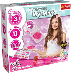 Pracownia mydełek Science 4 You Trefl zestaw doświadczalny zrób swoje mydło