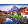 Puzzle 1000 el. Alpejskie miasteczko, Szwajcaria Trefl