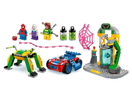 LEGO Super Heroes 10783 Spider-Man w laboratorium Doca Ocka