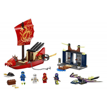 Kocki LEGO 71749 Ninjago Ostatni lot Perły Przeznaczenia