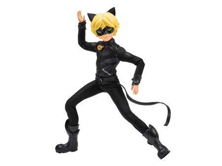 MIRACULOUS Czarny Kot Lalka Cat Noir Adrien Figurka