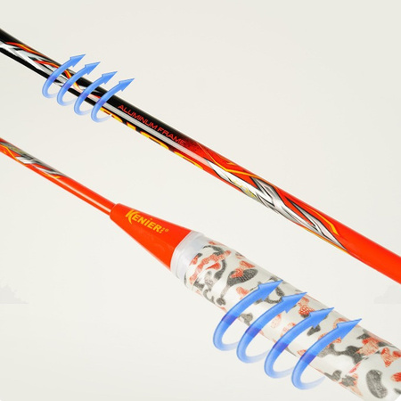 Badminton zestaw do gry paletki lotka pokrowiec rekreacyjny