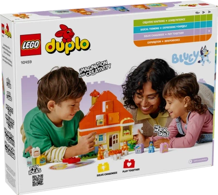 LEGO DUPLO 10459 Dom rodzinny Bluey z grą pamięciową