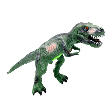 Dinozaur figurka T-rex z dźwiękiem realistyczny gumowy