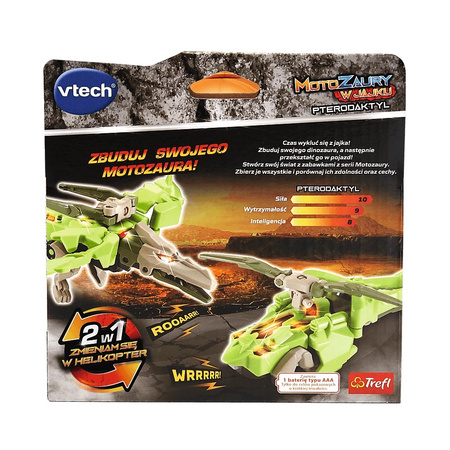Zabawka interaktywna Vtech Motozaury Pterodaktyl w jajku