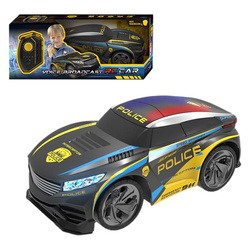Auto R/C Policja 2.4GHz transmisja głosowa światło dźwięk