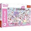 Puzzle Hello Kitty 300 elementów Poznaj świat Hello Kitty Trefl