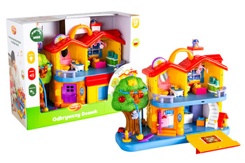 ODKRYWCZY DOMEK DUMEL DISCOVERY DOM INTERAKTYWNY Z DŹWIĘKAMI ODKRYWAJ