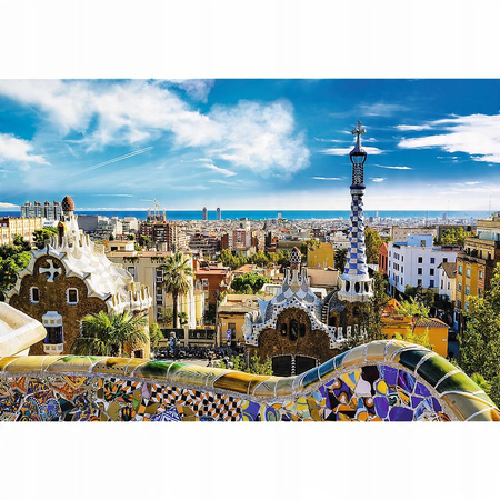 Puzzle 1500 elementów Park Guell Barcelona Trefl