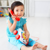Telefonik dla gadułki telefon z słuchawką dla maluszka FGW66 Fisher-Price 