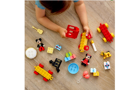 LEGO DUPLO 10941 urodzinowy pociąg myszek Mini i Miki