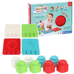 ŚCIEŻKA SENSORYCZNA MIĘKKA MATA KLOCKI KOLOROWE DLA NIEMOWLAKA