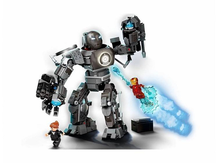 LEGO Super Heroes 76190 Zadyma z Iron Mongerem